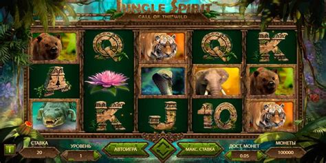 Игровой автомат Jungle Spirit (Дух Джунглей) играть онлайн